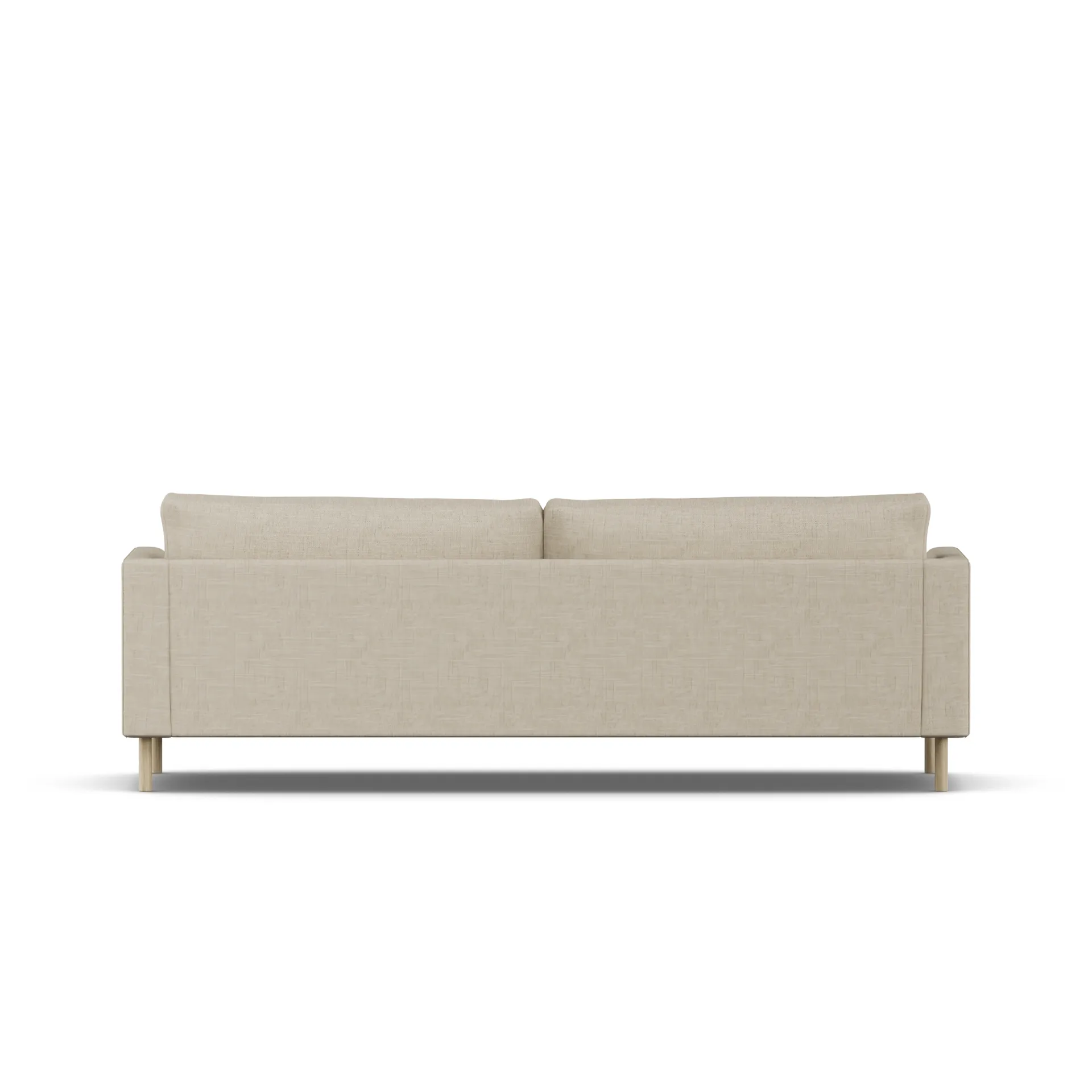 Bredhult sofa, Bern Beige 0341-dąb olejowany na biało, 3-osobowa 1898