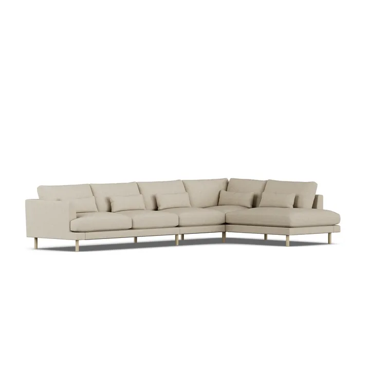 Bredhult sofa - Bern Beige 0341-dąb olejowany na biało, 4-osobowa B1 - 1898