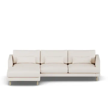 Bredhult sofa - Caleido Beige 9600-dąb olejowany na biało, 2,5-osobowa C2 - 1898