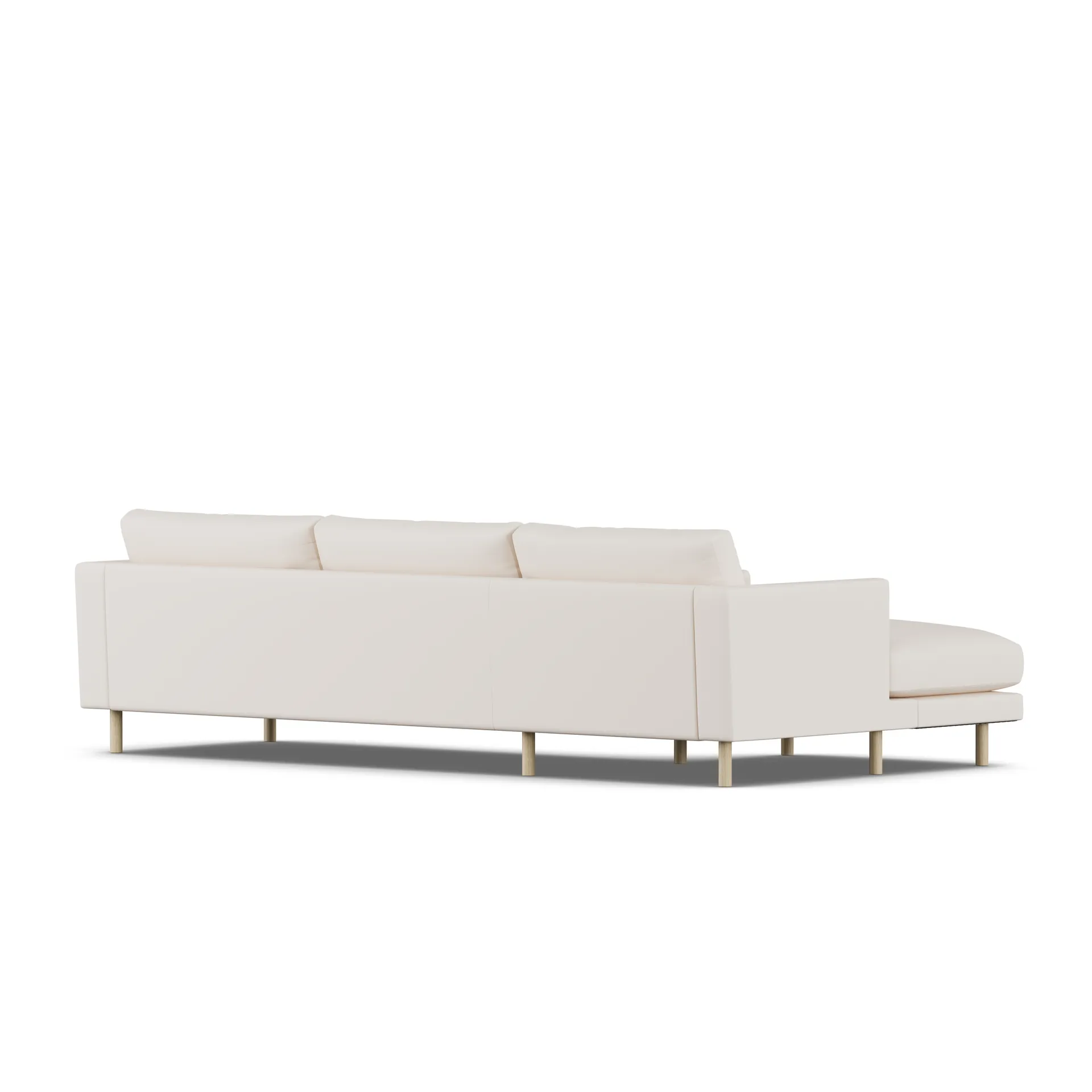 Bredhult sofa, Caleido Beige 9600-dąb olejowany na biało, 2,5-osobowa C2 1898