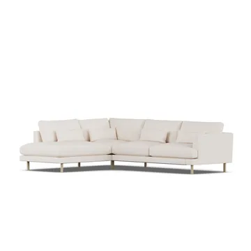 Bredhult sofa - Caleido Beige 9600-dąb olejowany na biało, 3-osobowa A2 - 1898