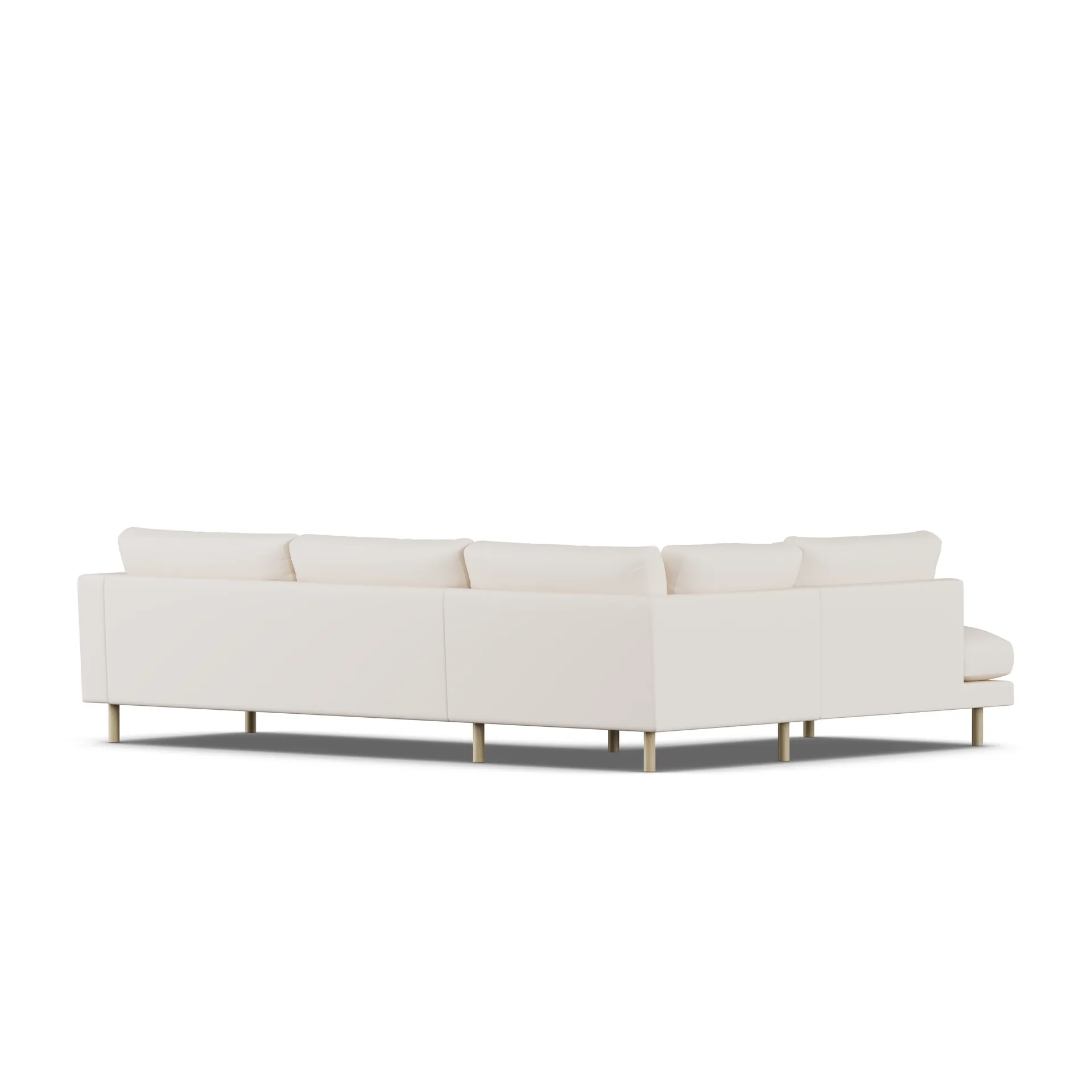 Bredhult sofa, Caleido Beige 9600-dąb olejowany na biało, 3-osobowa A2 1898