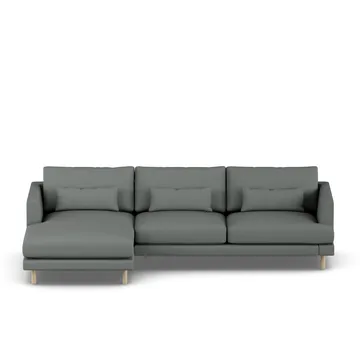 Bredhult sofa - Caleido Grey 1240-dąb olejowany na biało, 2,5-osobowa C2 - 1898
