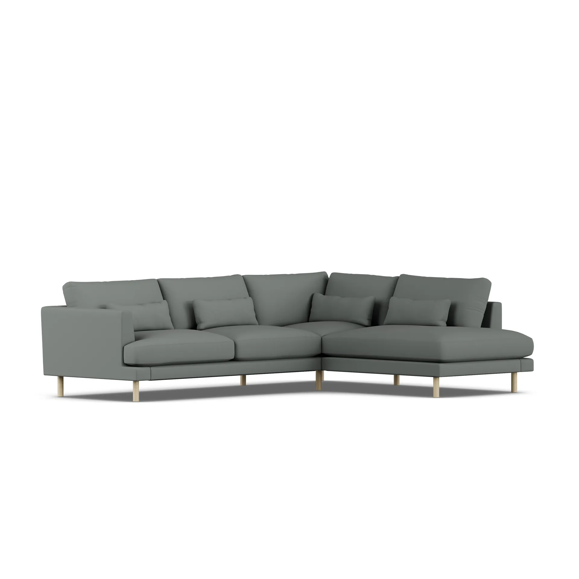 Bredhult sofa, Caleido Grey 1240-dąb olejowany na biało, 3-osobowa A1 1898