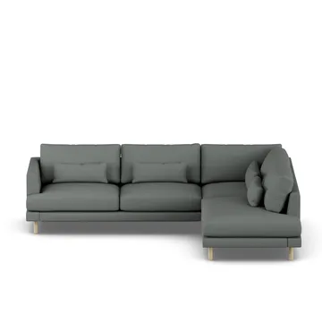 Bredhult sofa - Caleido Grey 1240-dąb olejowany na biało, 3-osobowa A1 - 1898