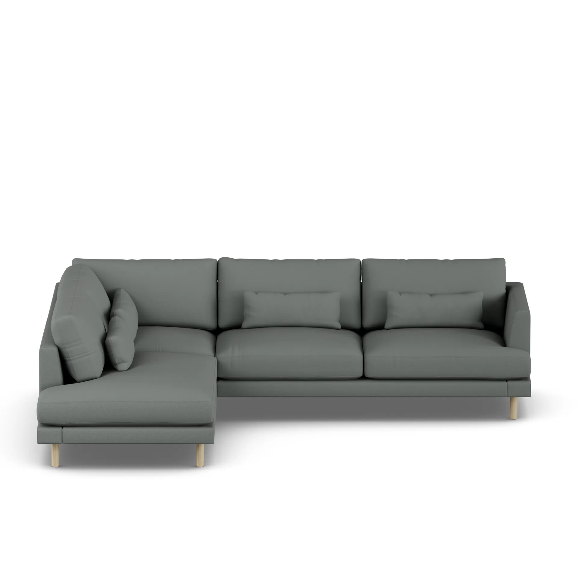 Bredhult sofa, Caleido Grey 1240-dąb olejowany na biało, 3-osobowa A2 1898