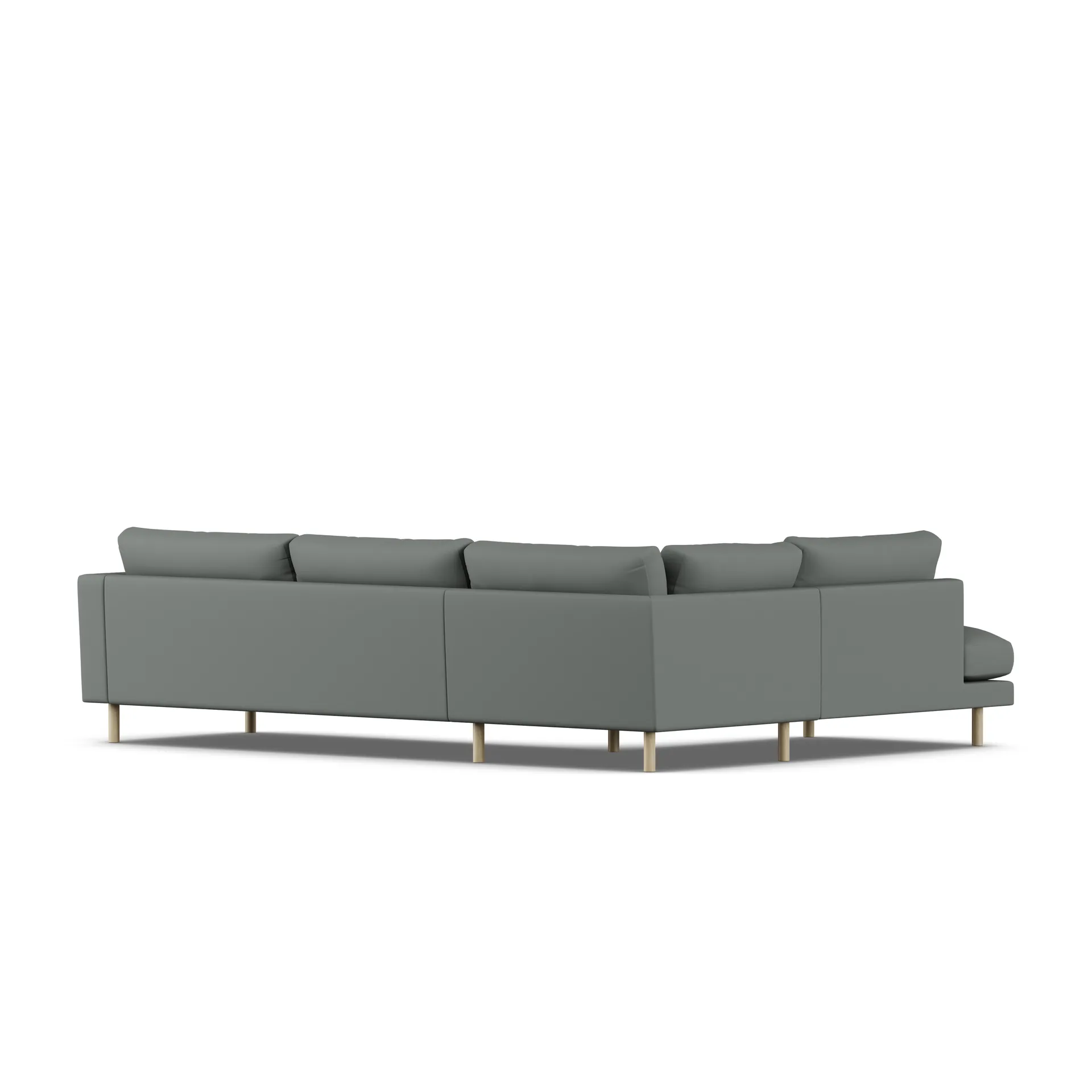 Bredhult sofa, Caleido Grey 1240-dąb olejowany na biało, 3-osobowa A2 1898