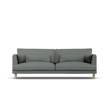 Bredhult sofa - Caleido Grey 1240-dąb olejowany na biało, 3-osobowa - 1898