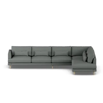 Bredhult sofa - Caleido Grey 1240-dąb olejowany na biało, 4-osobowa B1 - 1898