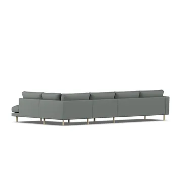 Bredhult sofa - Caleido Grey 1240-dąb olejowany na biało, 4-osobowa B1 - 1898