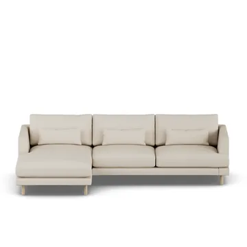 Bredhult sofa - Jump Beige 1956-dąb olejowany na biało, 2,5-osobowa C2 - 1898