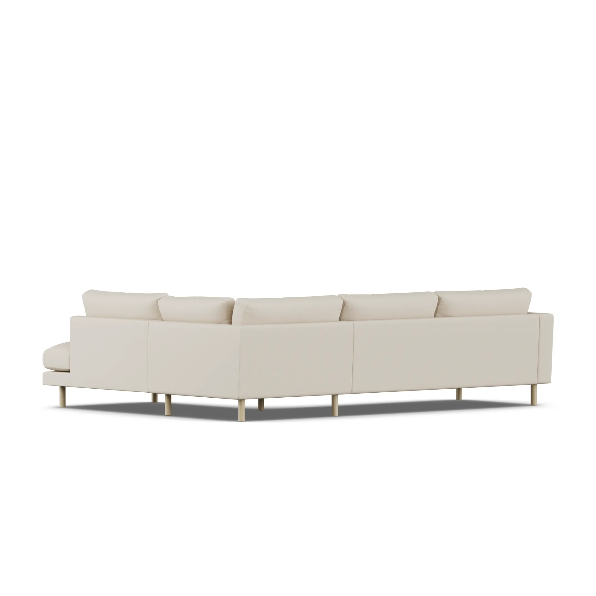 Bredhult sofa, Jump Beige 1956-dąb olejowany na biało, 3-osobowa A1 1898