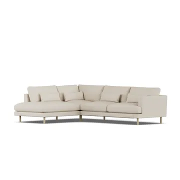 Bredhult sofa - Jump Beige 1956-dąb olejowany na biało, 3-osobowa A2 - 1898