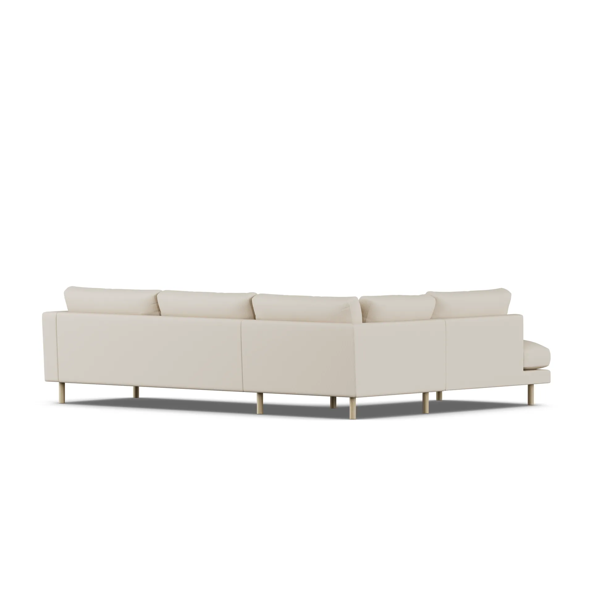 Bredhult sofa, Jump Beige 1956-dąb olejowany na biało, 3-osobowa A2 1898