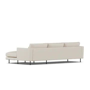 Bredhult sofa - Jump Beige 1956-stal czarna, 2,5-osobowa C1 - 1898