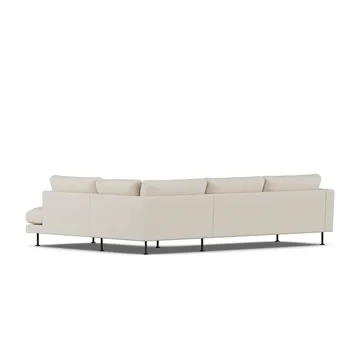 Bredhult sofa - Jump Beige 1956-stal czarna, 3-osobowa A1 - 1898