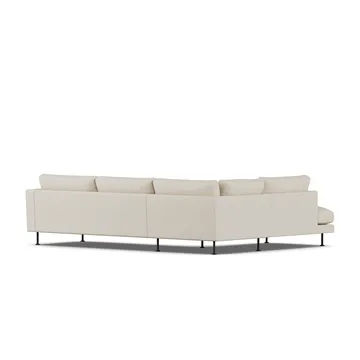 Bredhult sofa - Jump Beige 1956-stal czarna, 3-osobowa A2 - 1898