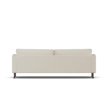 Bredhult sofa - Jump Beige 1956-stal czarna, 3-osobowa - 1898