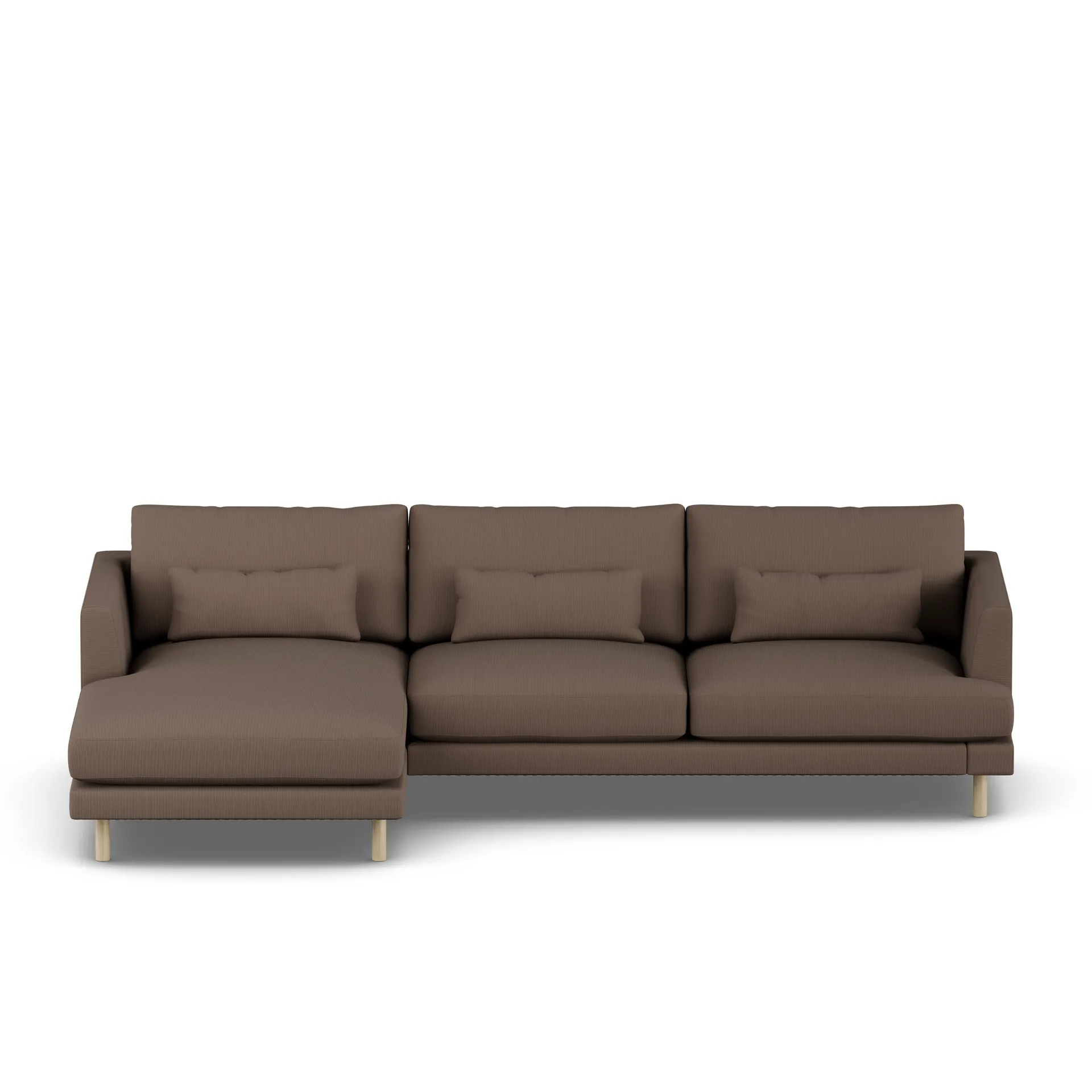 Bredhult sofa, Jump Brown 1955-dąb olejowany na biało, 2,5-osobowa C2 1898