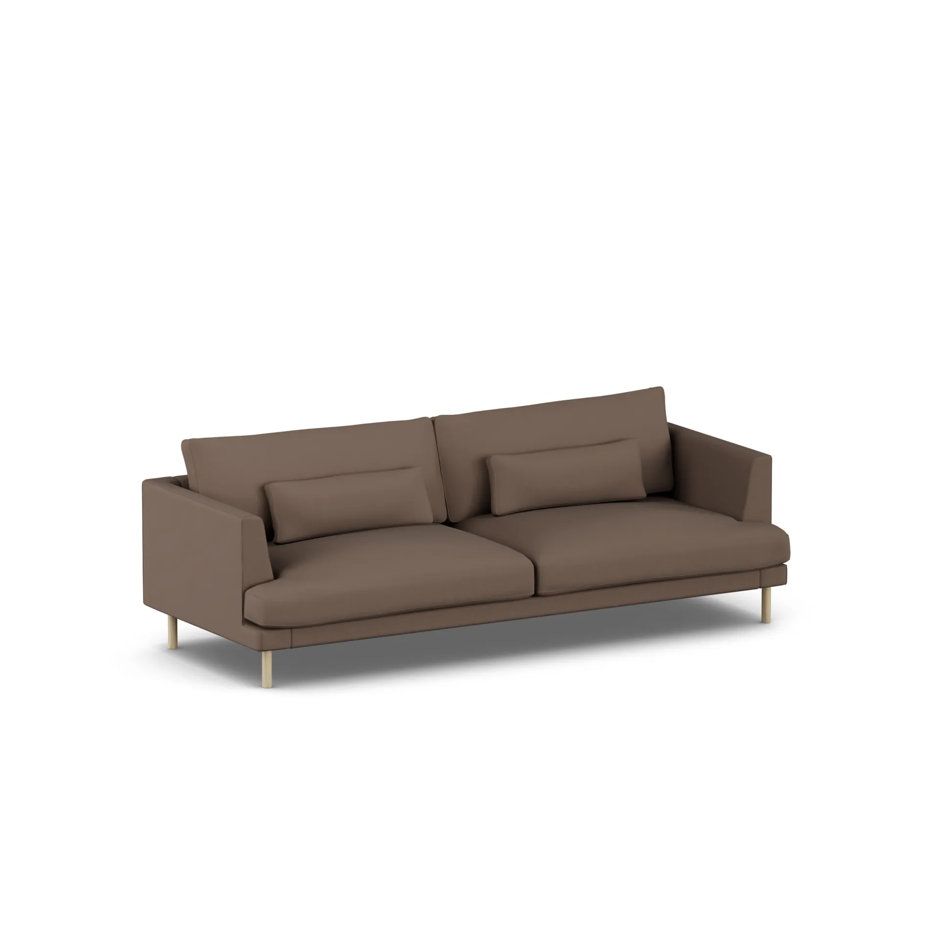 Bredhult sofa, Jump Brown 1955-dąb olejowany na biało, 3-osobowa 1898