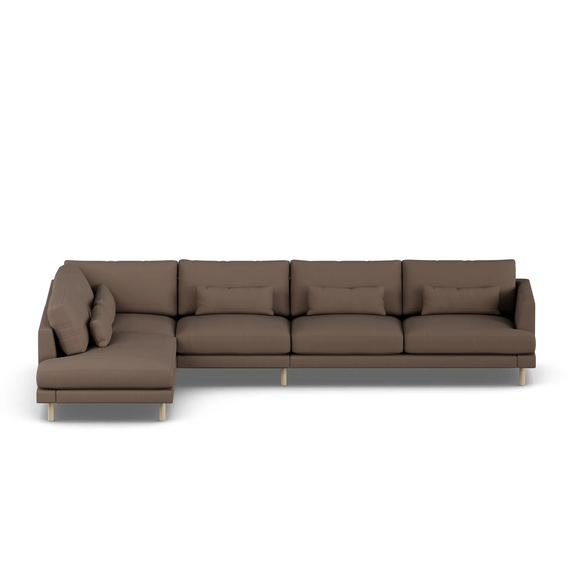 Bredhult sofa, Jump Brown 1955-dąb olejowany na biało, 4-osobowa B2 1898