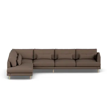 Bredhult sofa - Jump Brown 1955-dąb olejowany na biało, 4-osobowa B2 - 1898