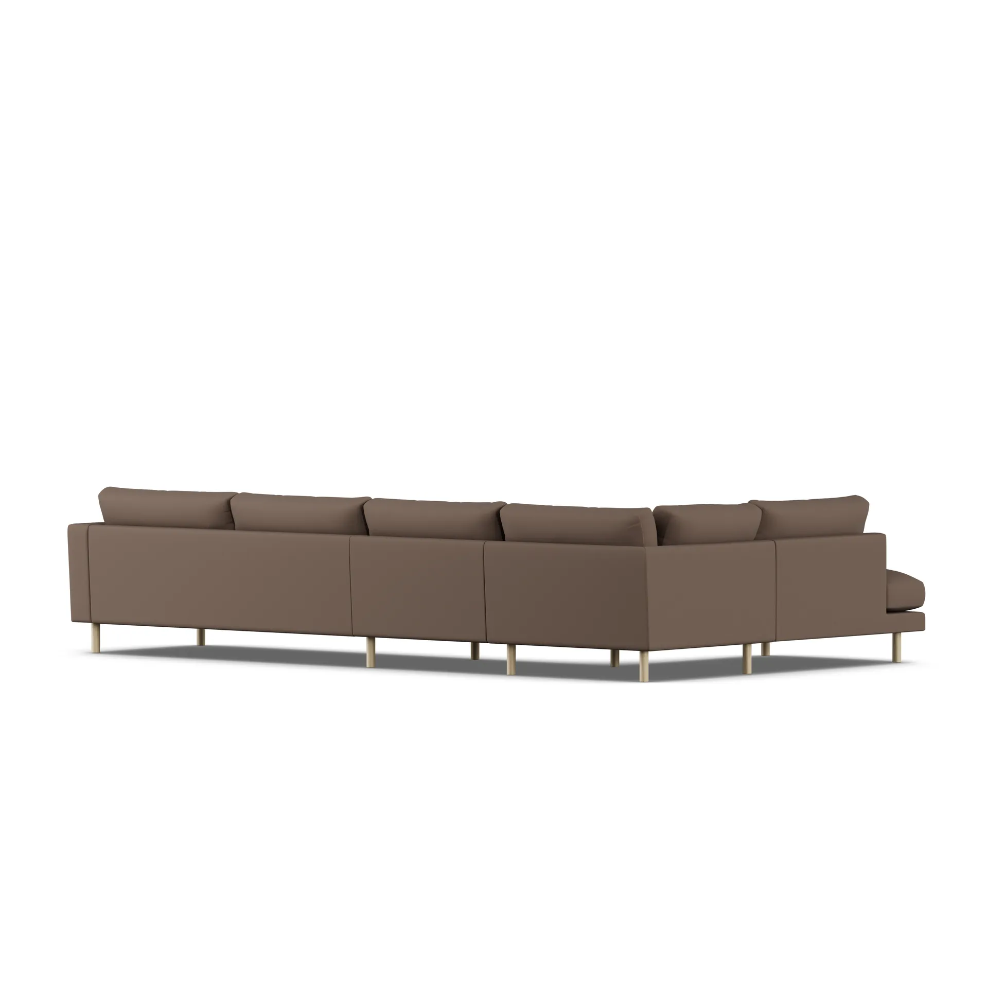 Bredhult sofa, Jump Brown 1955-dąb olejowany na biało, 4-osobowa B2 1898
