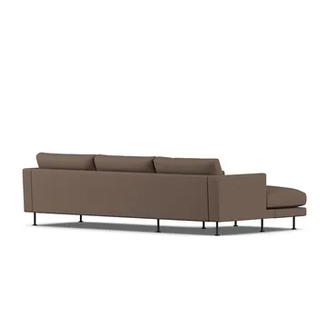 Bredhult sofa - Jump Brown 1955-stal czarna, 2,5-osobowa C2 - 1898
