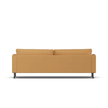 Bredhult sofa - Jump Honey 1959-stal czarna, 3-osobowa - 1898