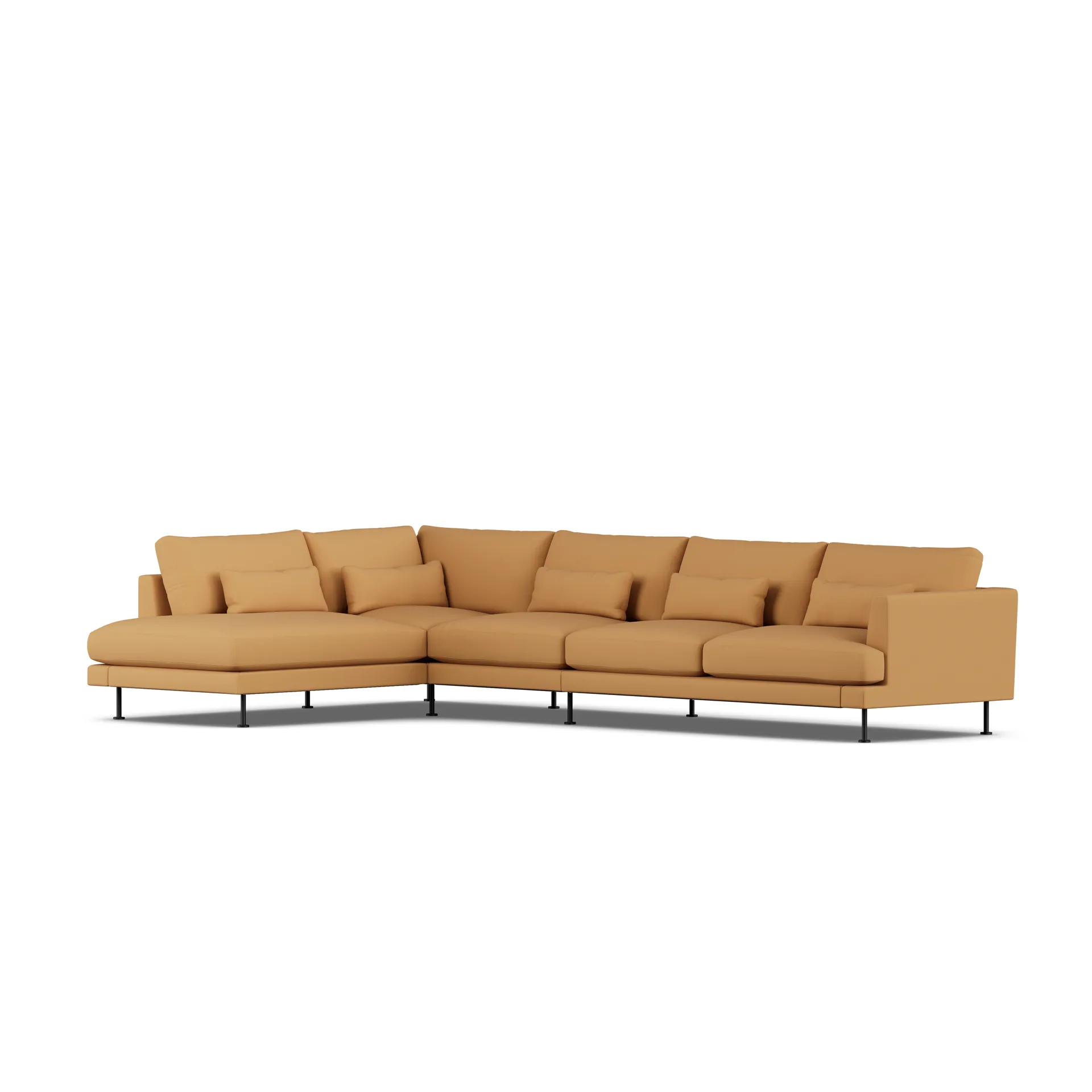 Bredhult sofa, Jump Honey 1959-stal czarna, 4-osobowa B2 1898