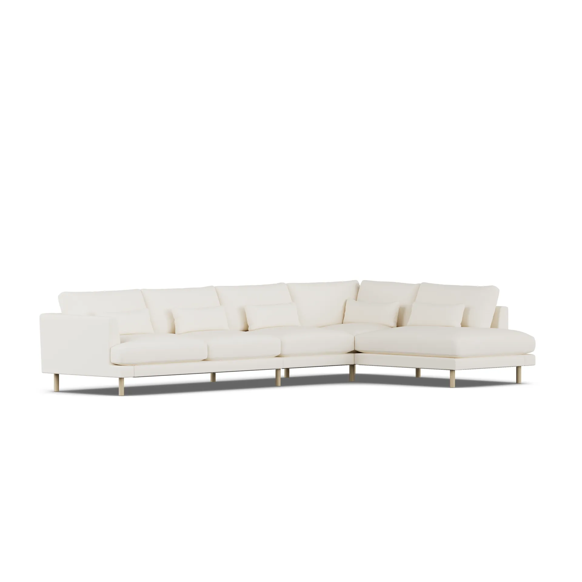 Bredhult sofa, Jump Off White 1954-dąb olejowany na biało, 4-osobowa B1 1898