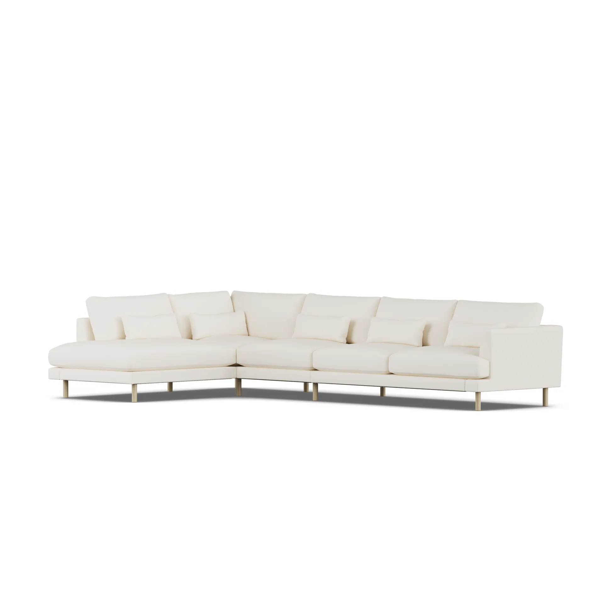 Bredhult sofa, Jump Off White 1954-dąb olejowany na biało, 4-osobowa B2 1898