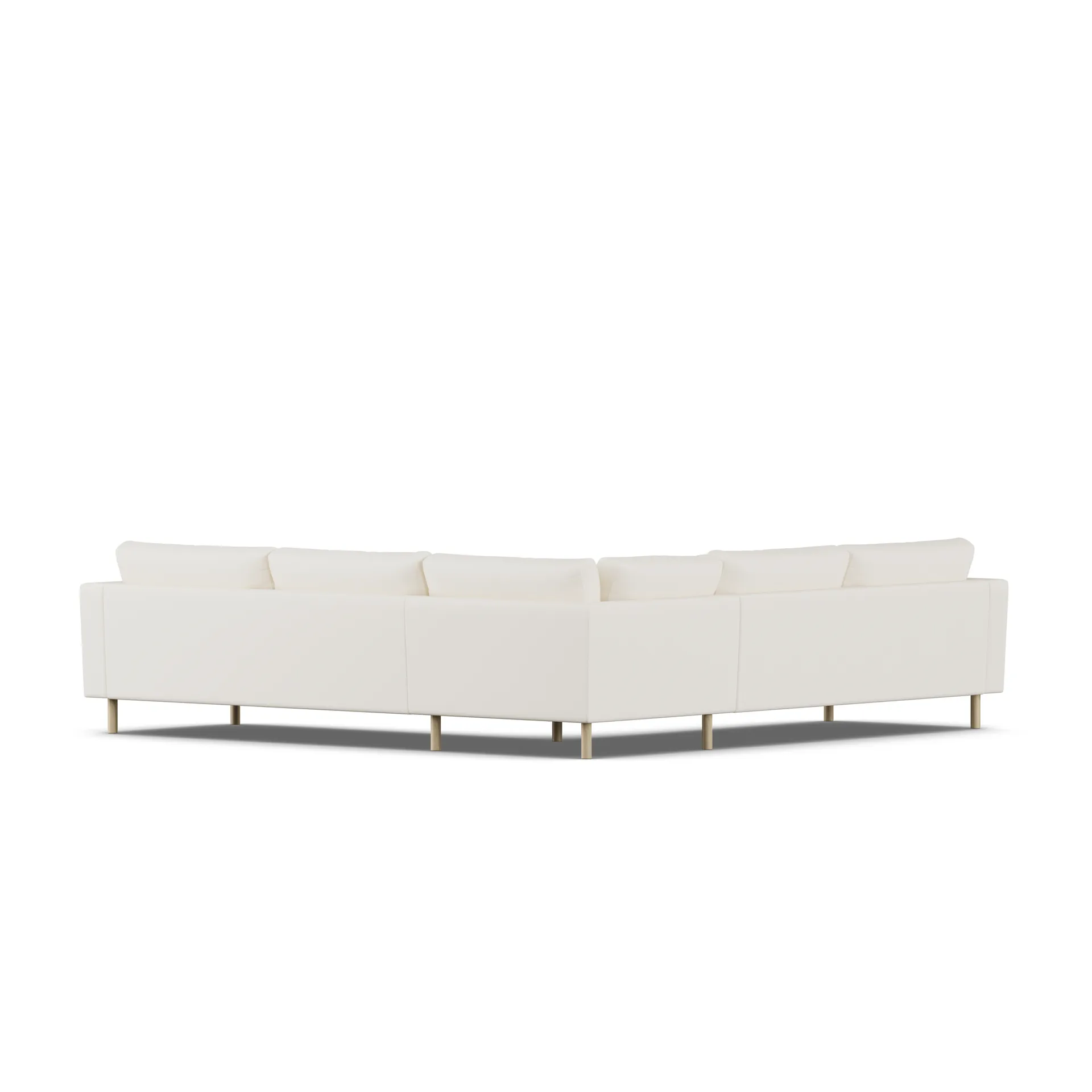 Bredhult sofa, Jump Off White 1954-dąb olejowany na biało, narożnik F 1898