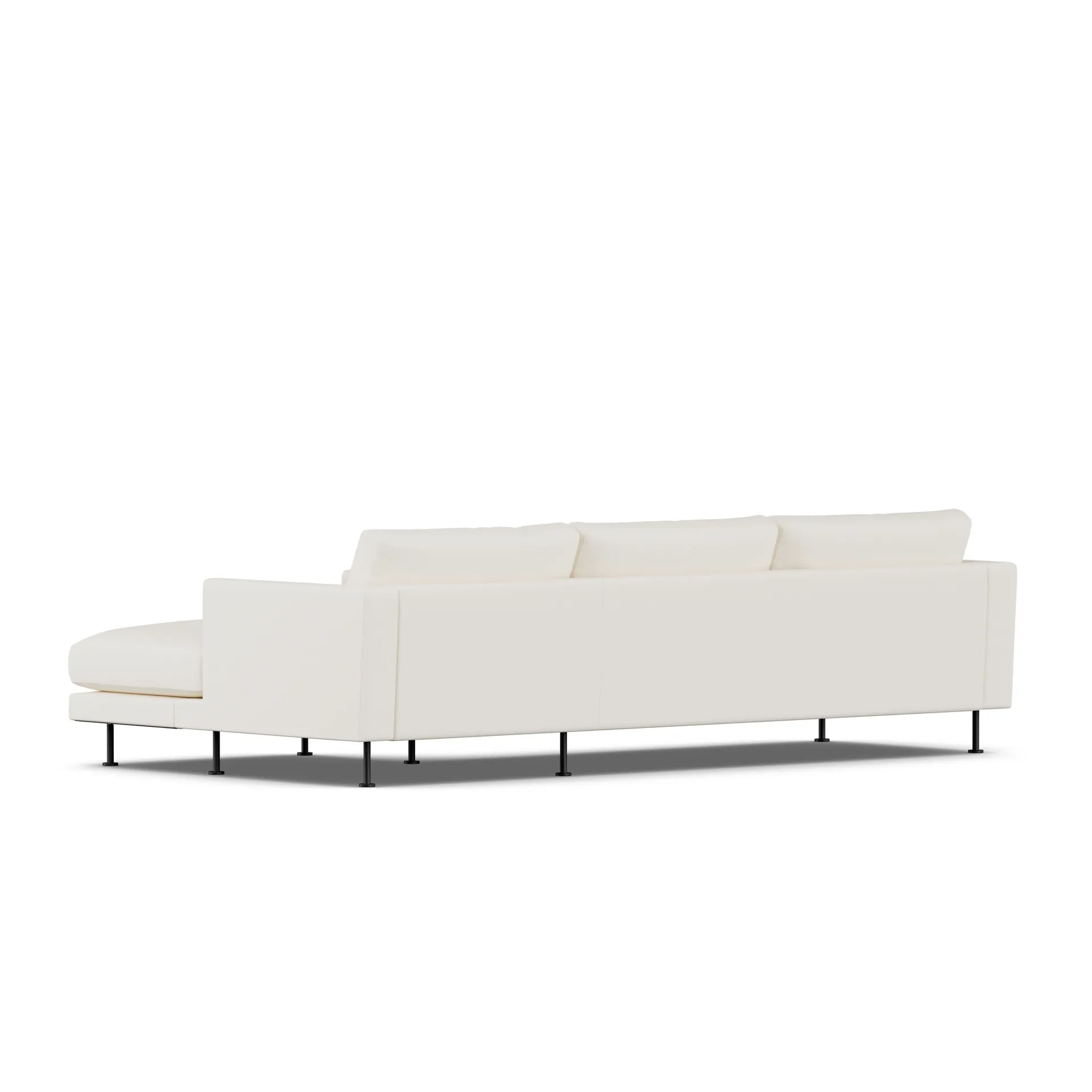 Bredhult sofa, Jump Off White 1954-stal czarna, 2,5-osobowa C1 1898