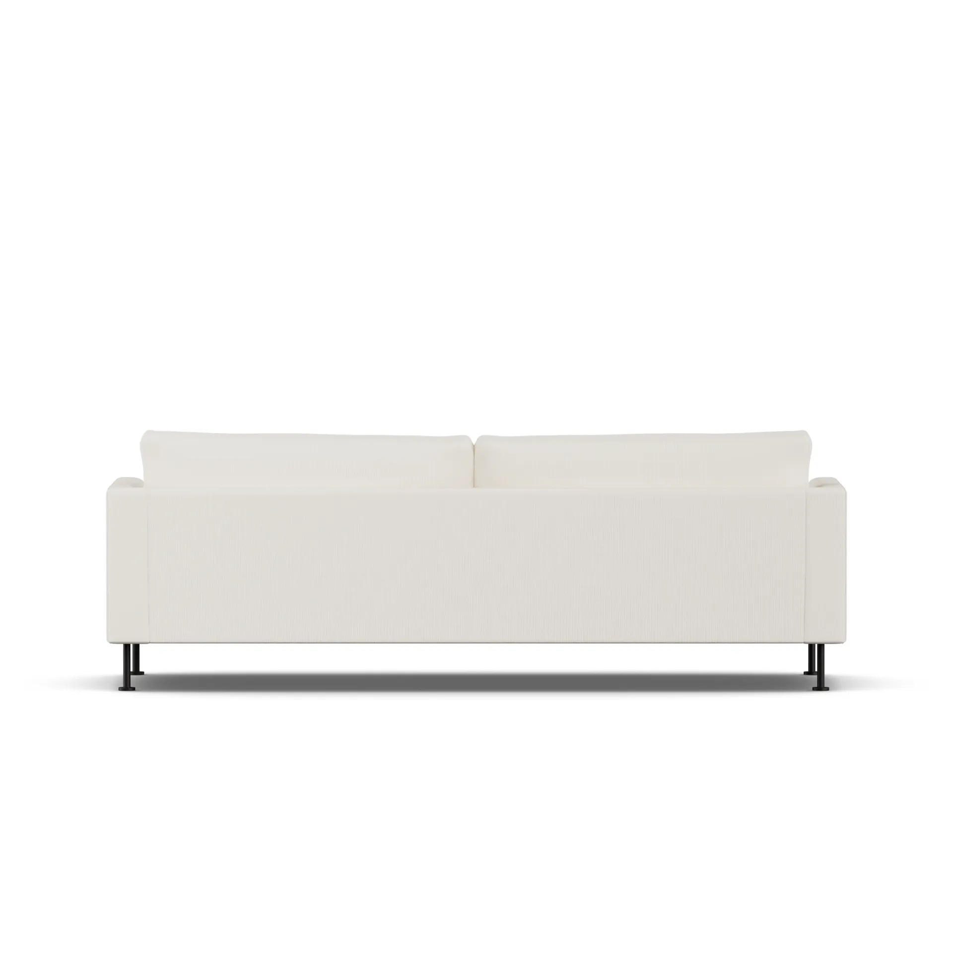 Bredhult sofa, Jump Off White 1954-stal czarna, 3-osobowa 1898