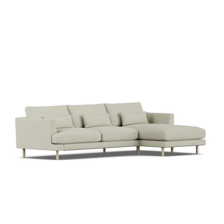Bredhult sofa - Luiza Beige 3981-dąb olejowany na biało, 2,5-osobowa C1 - 1898