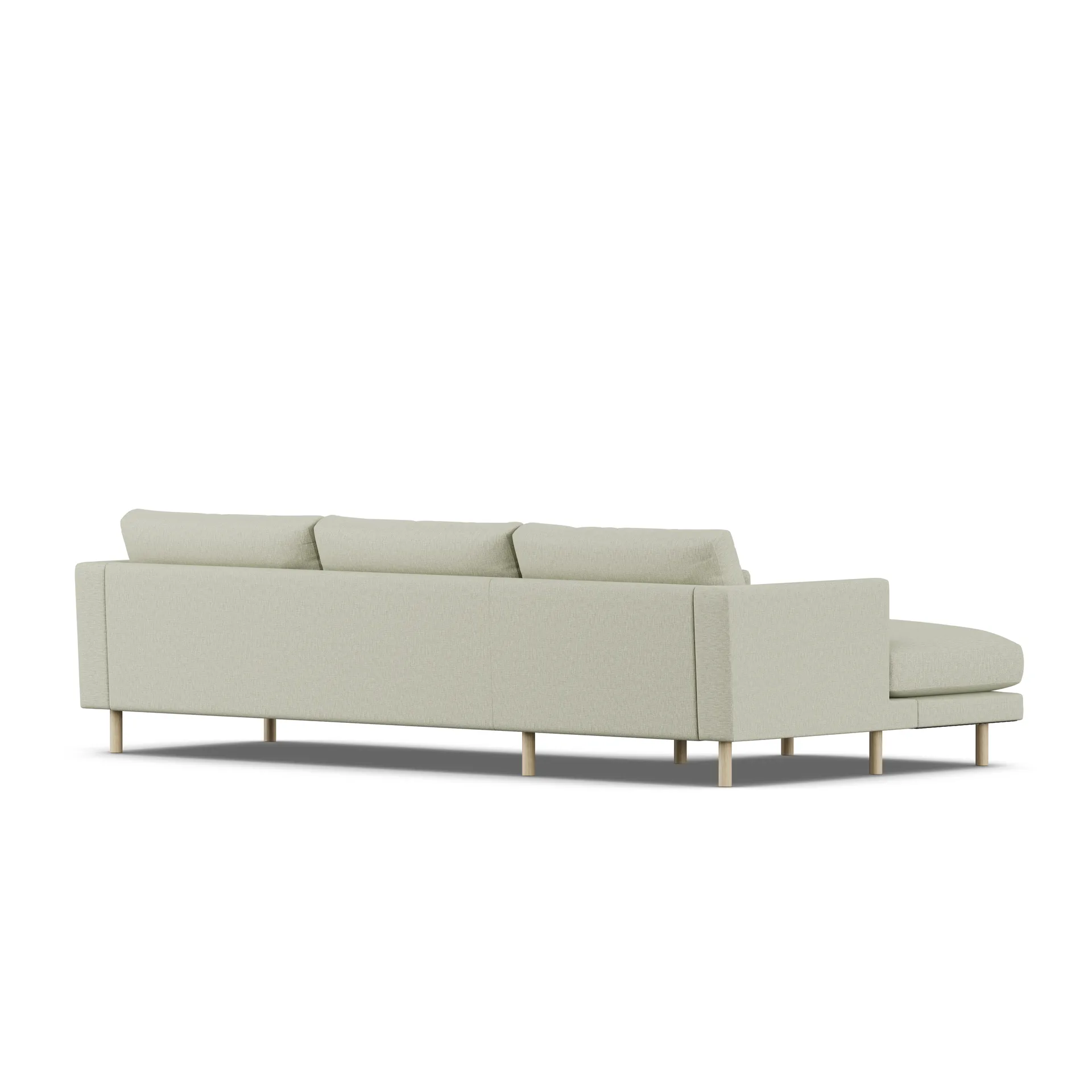 Bredhult sofa, Luiza Beige 3981-dąb olejowany na biało, 2,5-osobowa C2 1898
