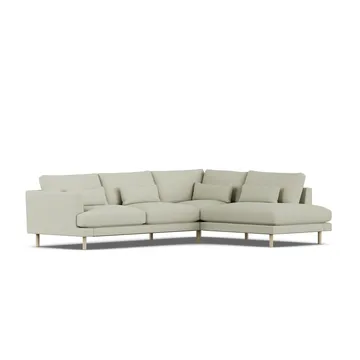 Bredhult sofa - Luiza Beige 3981-dąb olejowany na biało, 3-osobowa A1 - 1898