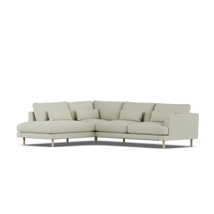 Bredhult sofa - Luiza Beige 3981-dąb olejowany na biało, 3-osobowa A2 - 1898