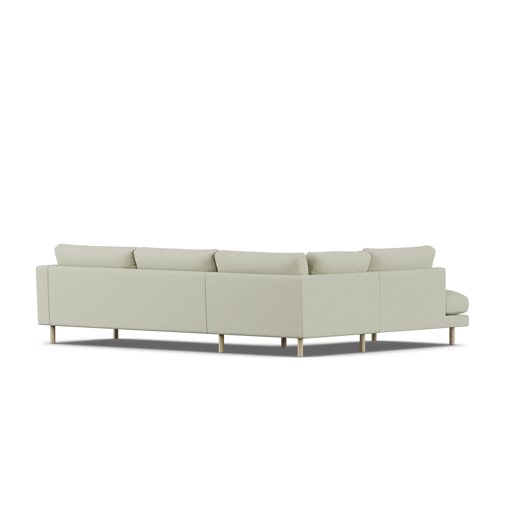 Bredhult sofa, Luiza Beige 3981-dąb olejowany na biało, 3-osobowa A2 1898