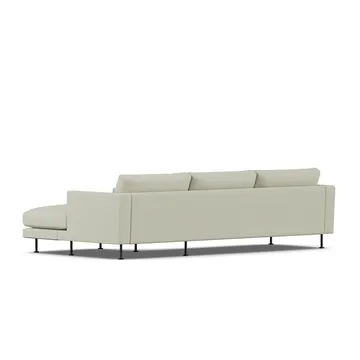Bredhult sofa - Luiza Beige 3981-stal czarna, 2,5-osobowa C1 - 1898