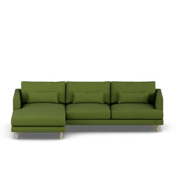 Bredhult sofa - Luiza Green 3975-dąb olejowany na biało, 2,5-osobowa C2 - 1898