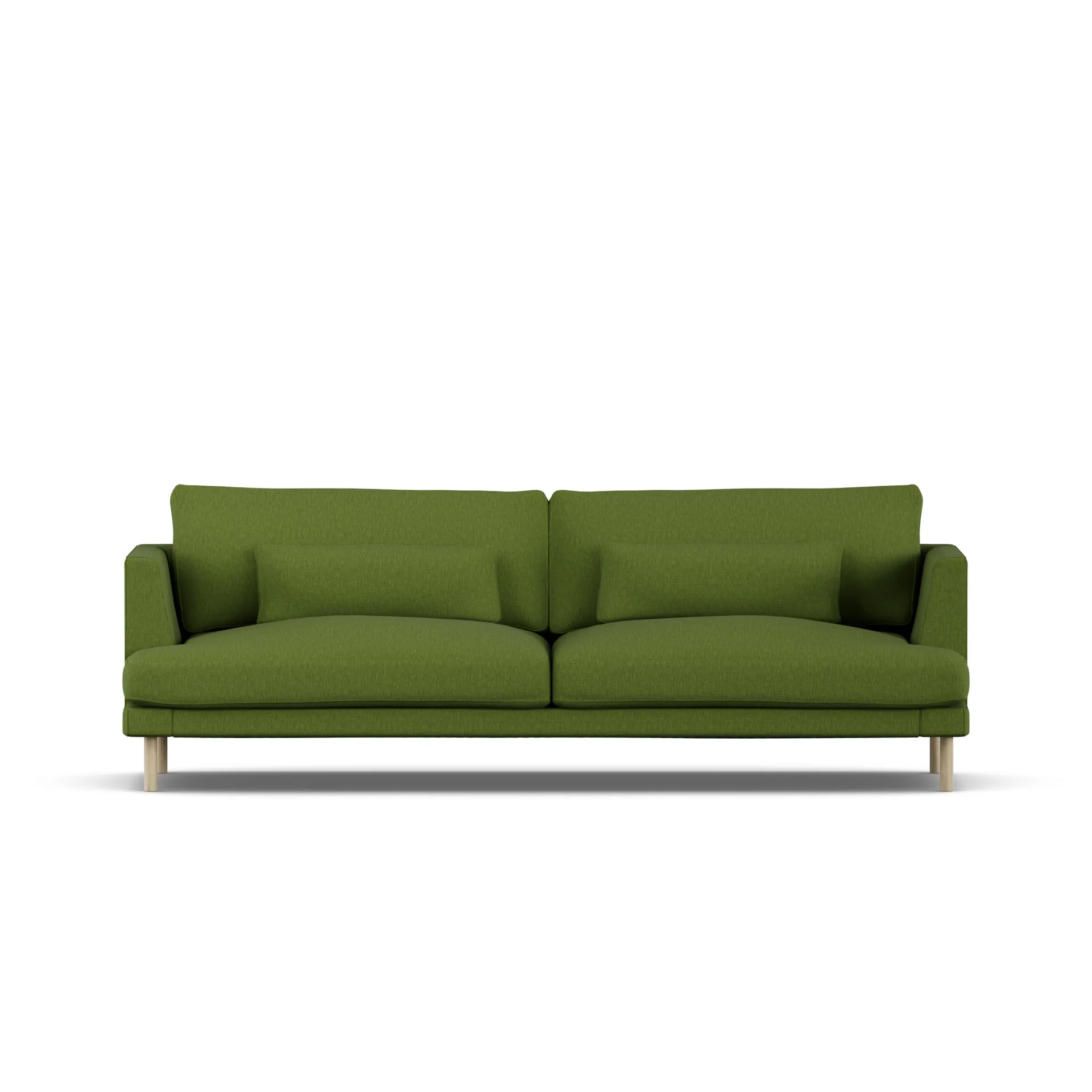Bredhult sofa, Luiza Green 3975-dąb olejowany na biało, 3-osobowa 1898