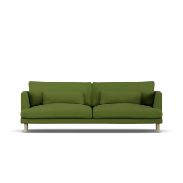 Bredhult sofa - Luiza Green 3975-dąb olejowany na biało, 3-osobowa - 1898