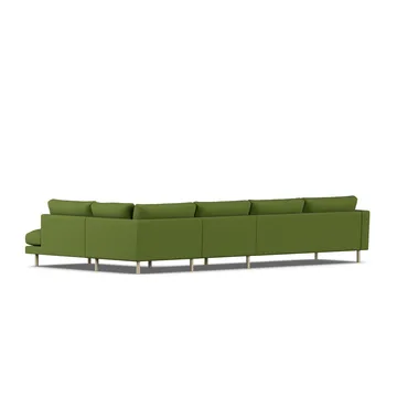 Bredhult sofa - Luiza Green 3975-dąb olejowany na biało, 4-osobowa B1 - 1898