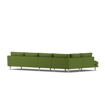 Bredhult sofa - Luiza Green 3975-dąb olejowany na biało, 4-osobowa B2 - 1898