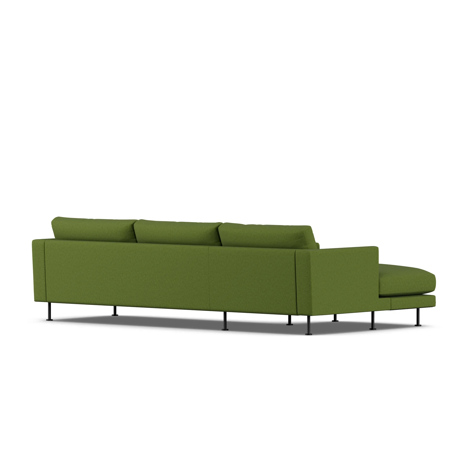 Bredhult sofa, Luiza Green 3975-stal czarna, 2,5-osobowa C2 1898