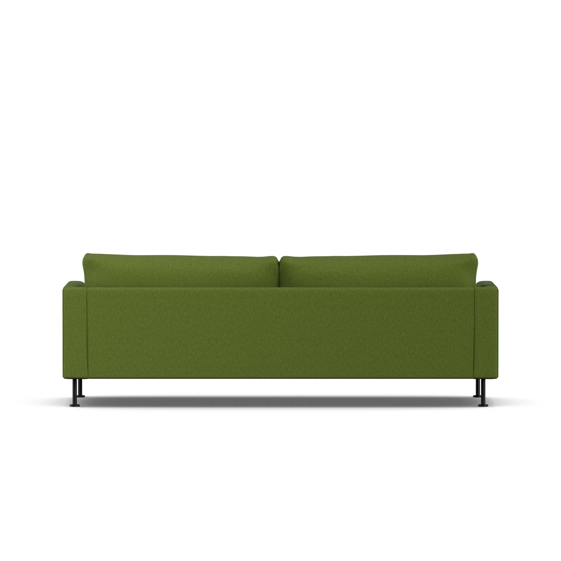 Bredhult sofa, Luiza Green 3975-stal czarna, 3-osobowa 1898