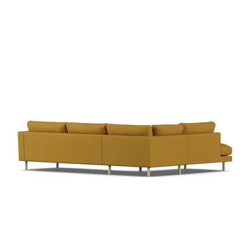 Bredhult sofa - Luiza Mustard 3972-dąb olejowany na biało, 3-osobowa A2 - 1898