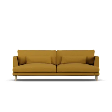Bredhult sofa - Luiza Mustard 3972-dąb olejowany na biało, 3-osobowa - 1898
